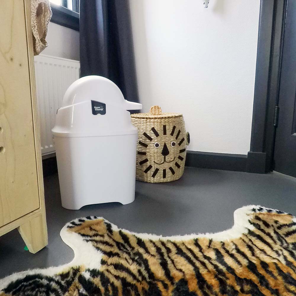 Basurero para pañales sin olor - Blanco